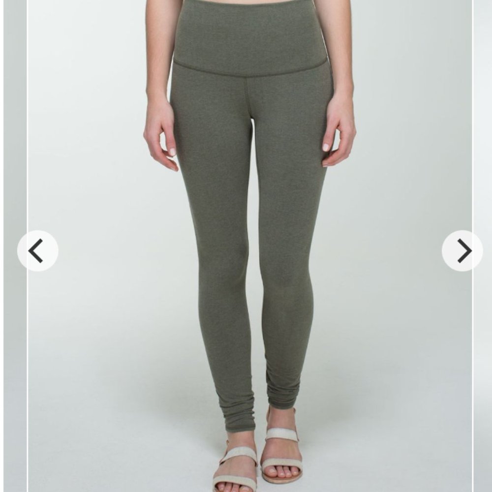 Lululemon Wunder Under Pant (Roll Down) Cotton
